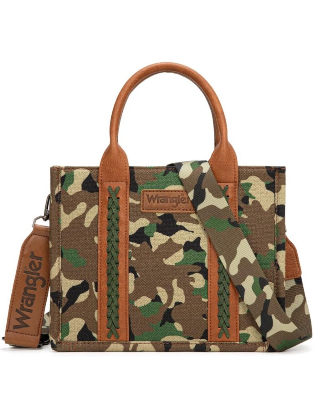 Stylish Western Camo Tote Bag for Women | Vintage Canvas Crossbody Handbag